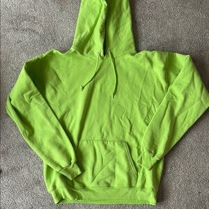 Men's Lime Green Hoodie